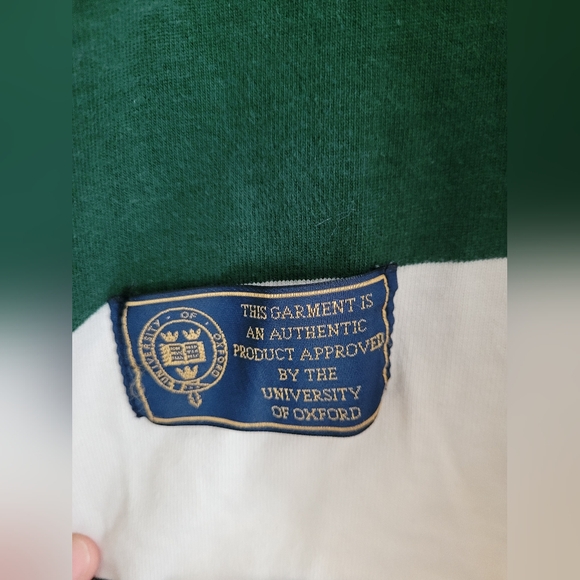 Vintage 90s university of Oxford original rugby shirt | size xl - Picture 2 of 6